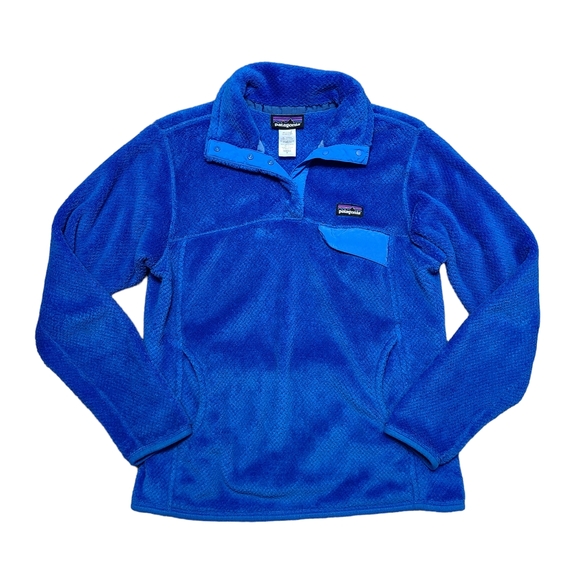 Patagonia Tops - Patagonia ReTool Snap Fleece Pullover Blue